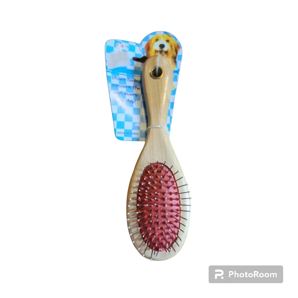 Double sided dog brush
